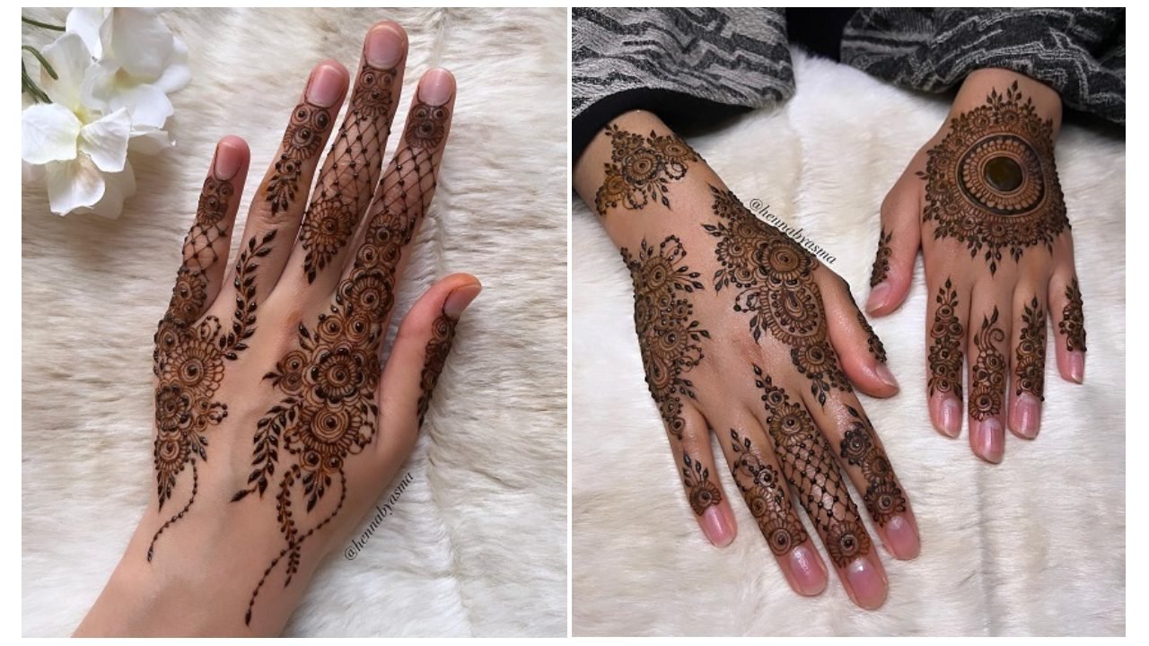 10 Beautiful New Arabic Mehndi Design For Back Hand - Girls Fashion Ideas