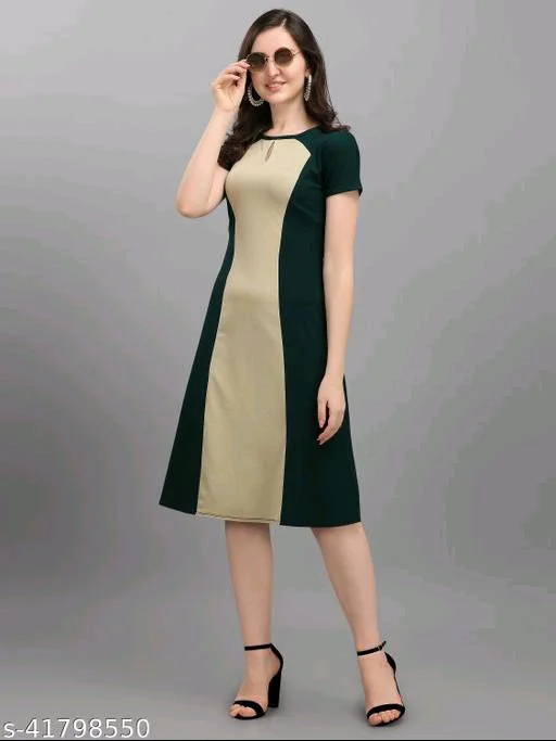 New Fit And Flare Dress For Women 9