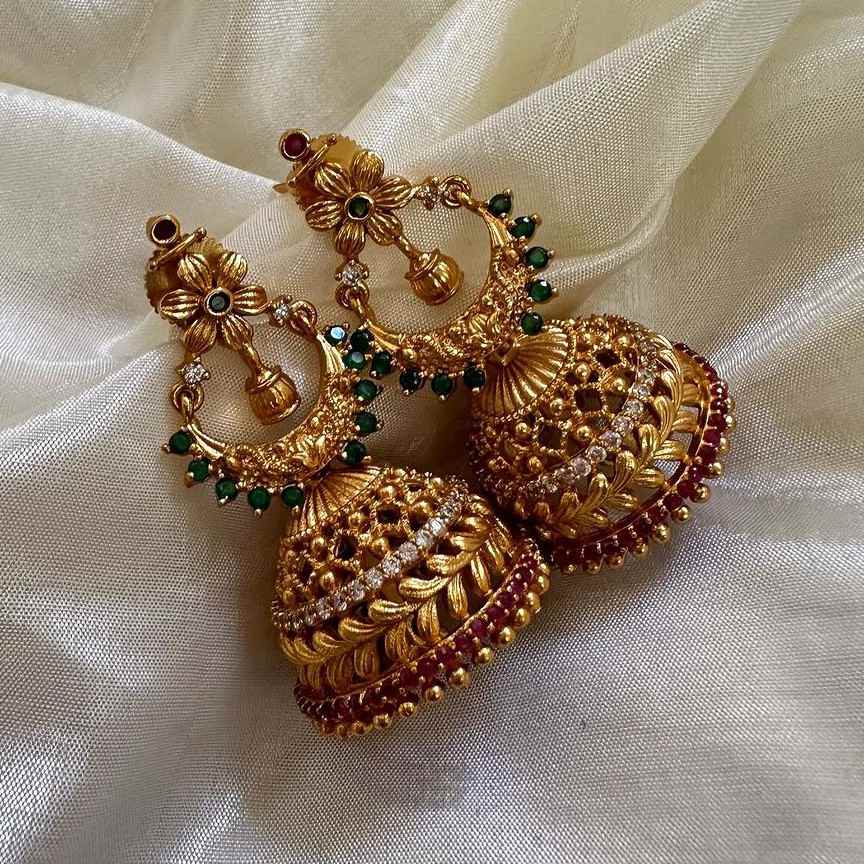  Antique Jhumka earrings Design