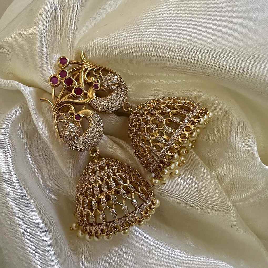 Antique Jhumka earrings Design