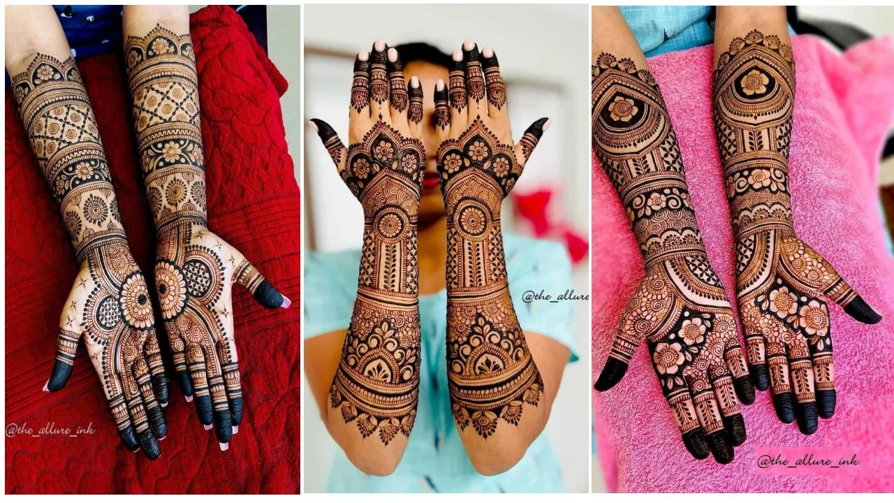 Mehndi Design For Girls For Bridal