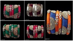 Silk Thread Bangles Kada For Women