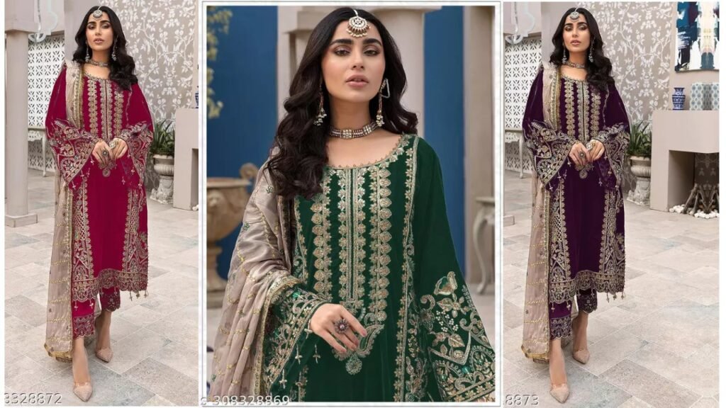 Pakistani Suit Designs For Women