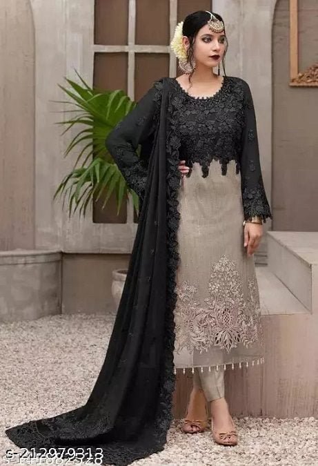 black Pakistani Suit For Women (5)