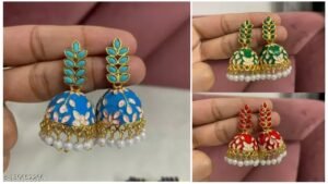 Small Jhumki Earrings For Girls