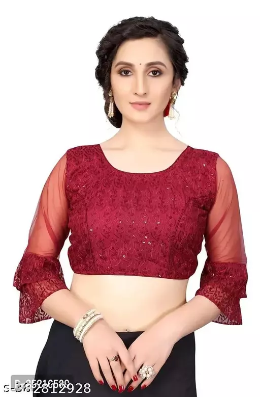Net Blouse Design