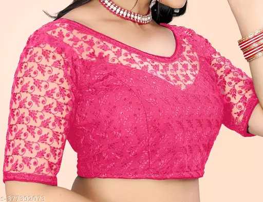 Net Blouse Design