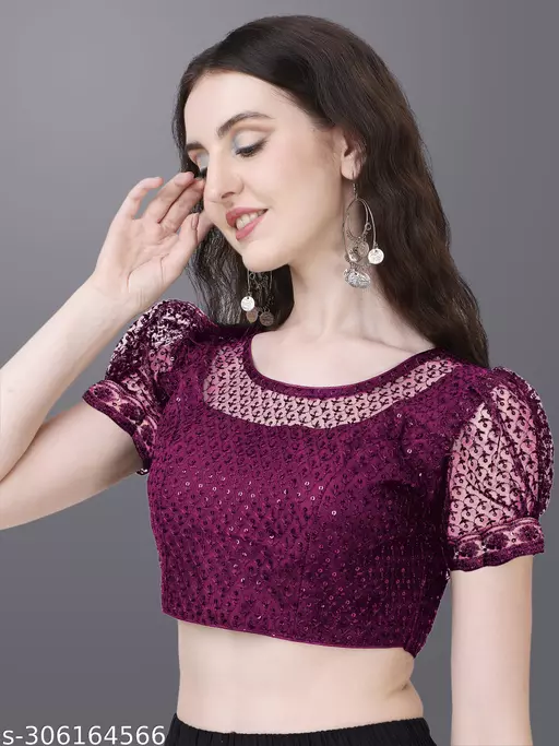 Net Blouse Design