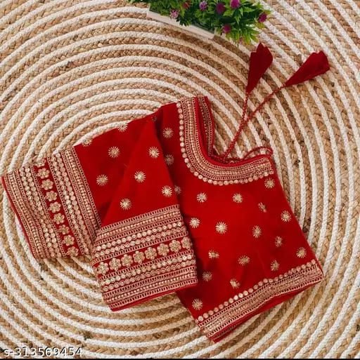 Embroidered Blouse designs 