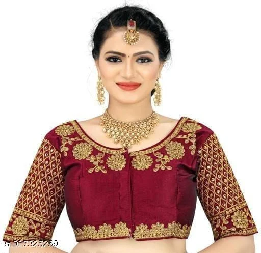 Embroidered Blouse designs 