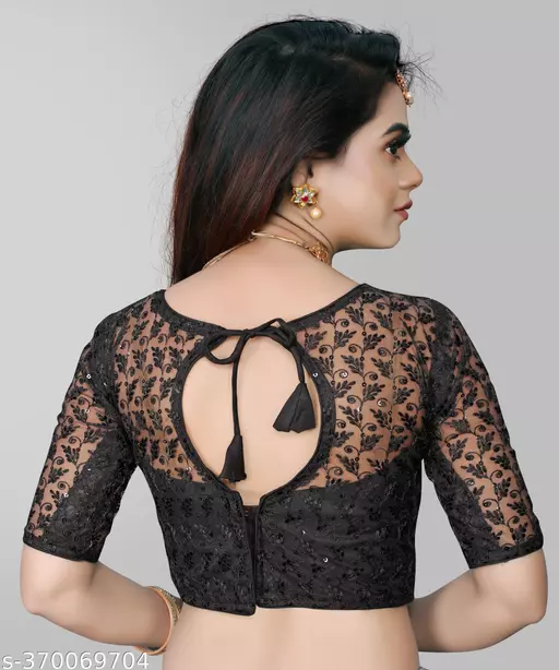Net Blouse Designs
