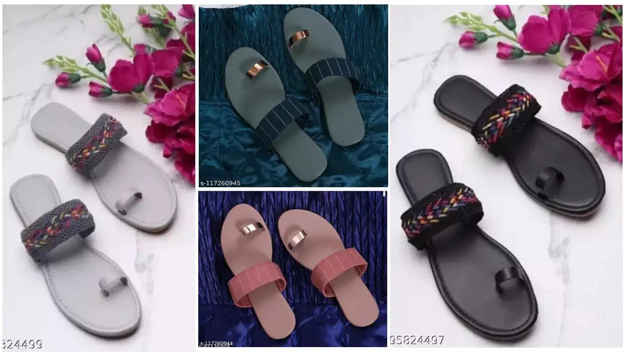 Stylish Women Flats Design Available on Meesho 3 Women Flats Design 1