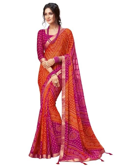 Beauty of Bandhej Sarees