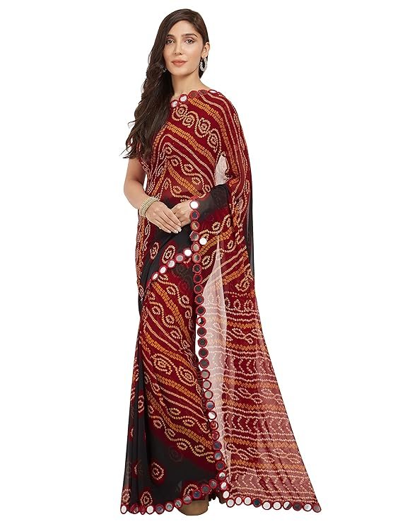 Beauty of Bandhej Sarees