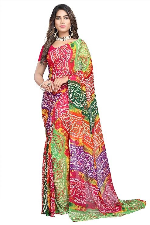 Beauty of Bandhej Sarees