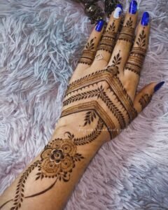 Eid 2024 : Simple Arabic Mehandi Design For Eid - Girls Fashion Ideas