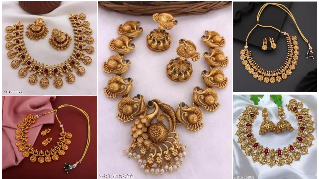 New South Indian Wedding Jewellery Set For Women 4 New South Indian Wedding Jewellery Set For Women
