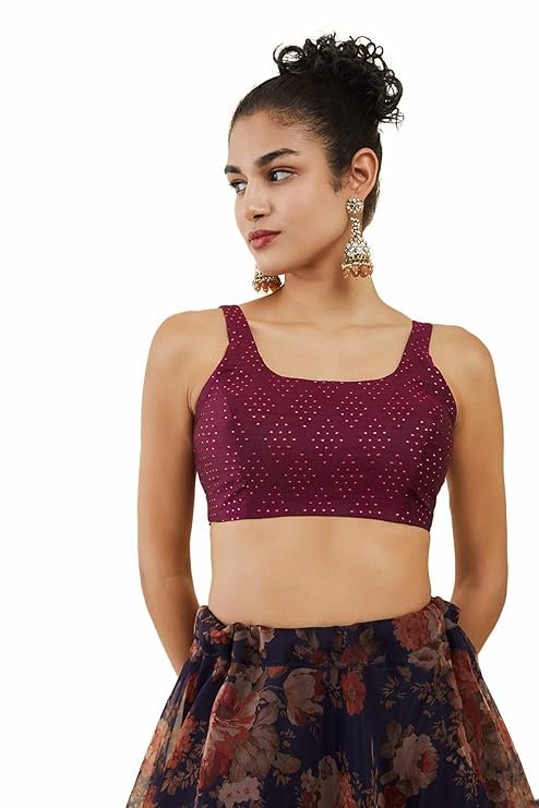 Backless Blouse Design