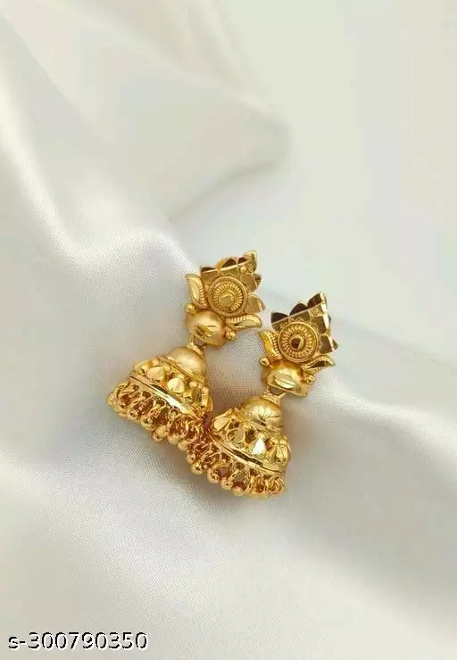 Stone Pearl Jhumka For Girls