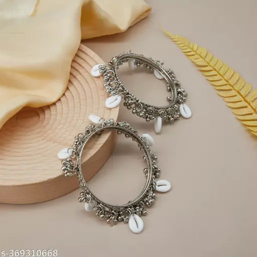 Oxidised Beautiful sea shell Bangles