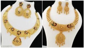Gold Plated Jewellery set