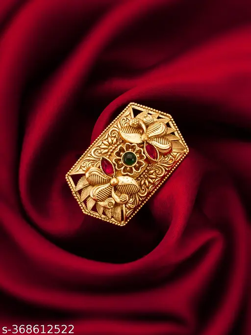 Rajwadi Finger Rings for Women and Girls