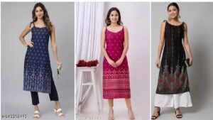 Stylish Strappy Kurti For Girls