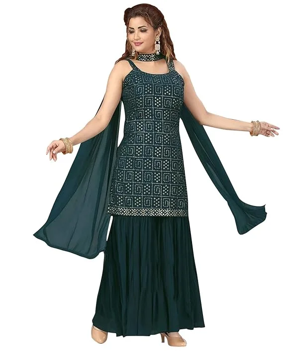 Best Sharara Suits for Women – स्टाइलिश Sharara Suits का शानदार कलेक्शन 5 Sharara Suits for Women