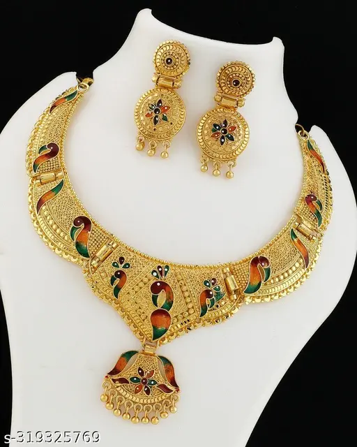 Gold Plated Jewellery set