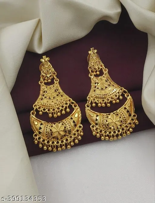 Golden Drop Earrings