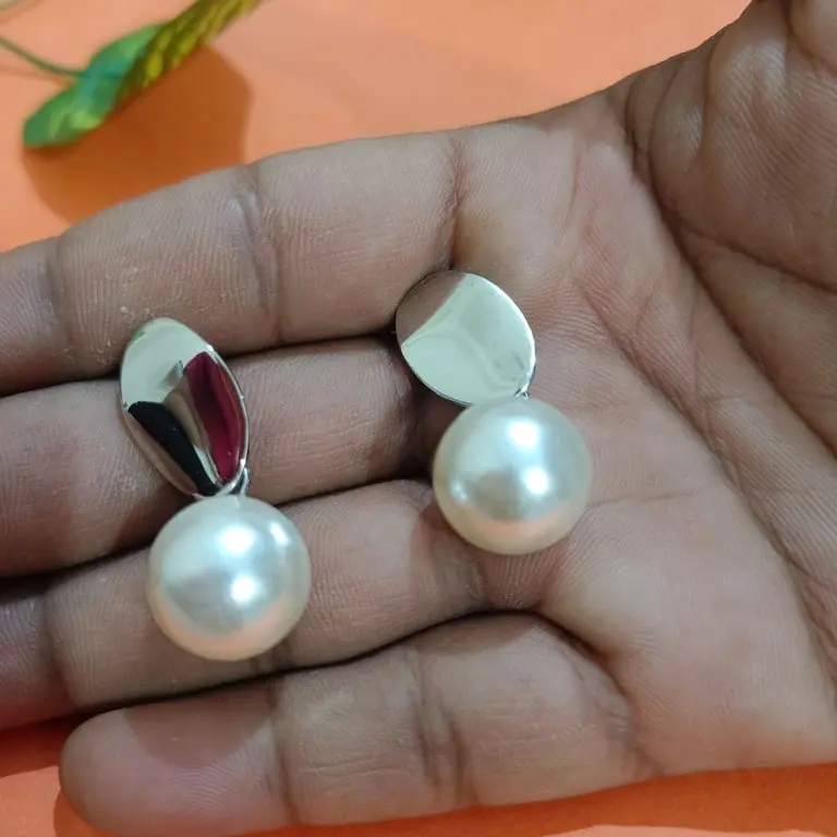 Pearl Earring Design for Women