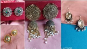 Trendy Artificial Earring Design For Girls