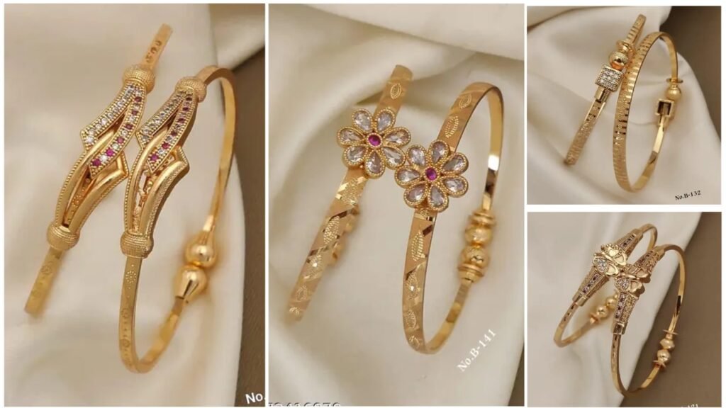 Gold-Plated Bangles for Women
