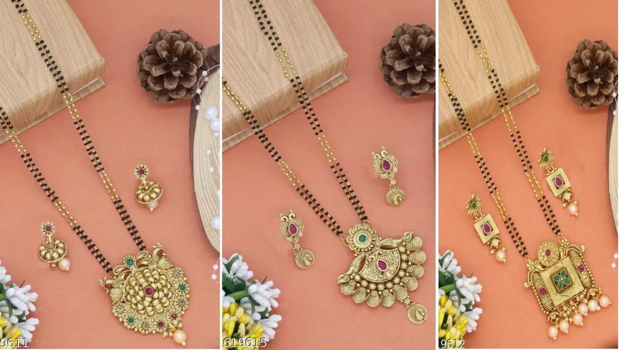 Top Mangalsutra Designs: Elegant, Modern Trends for Every Bride's Perfect Choice 4 Mangalsutra Designs