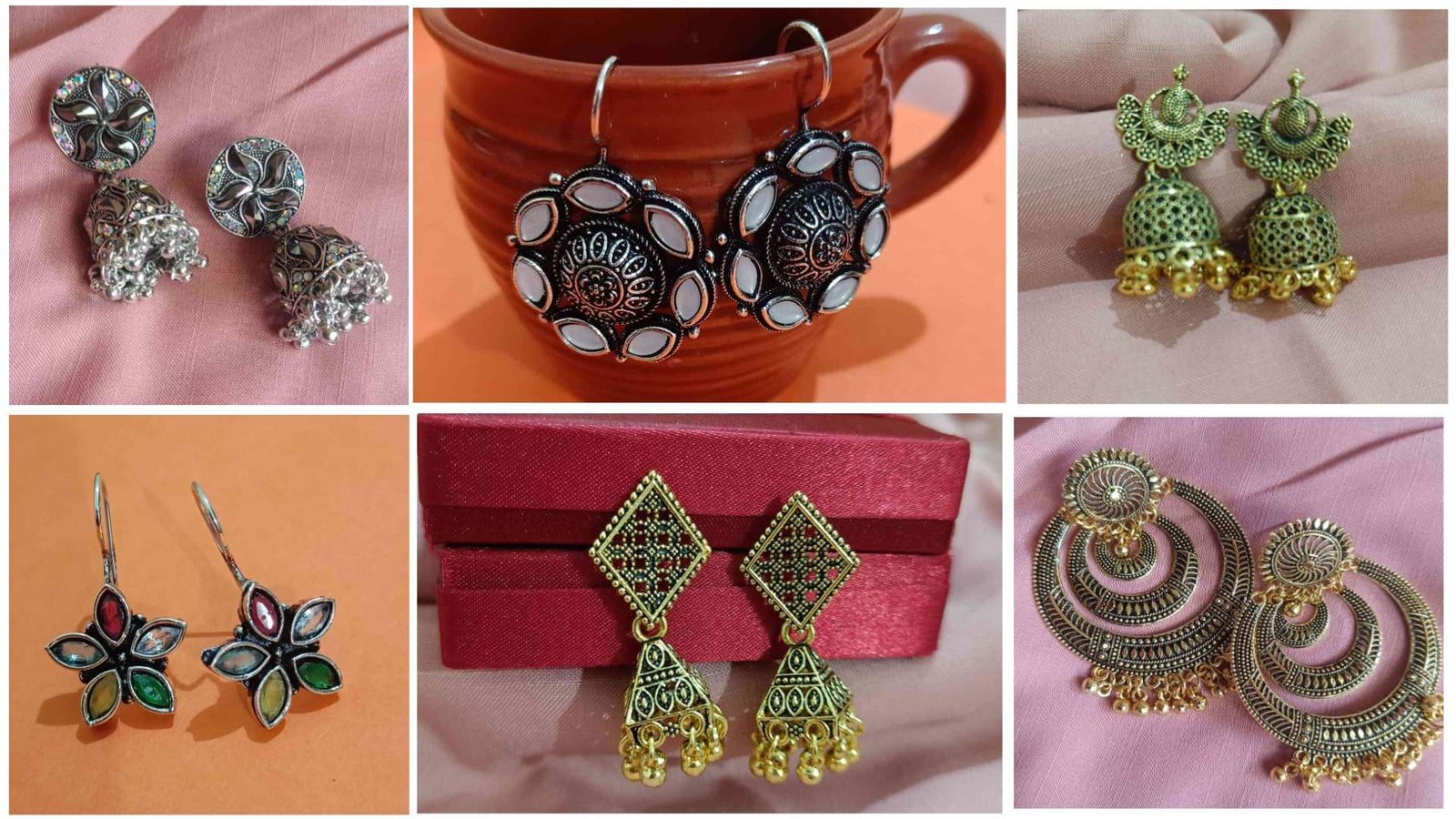 small Earrings Design For Women