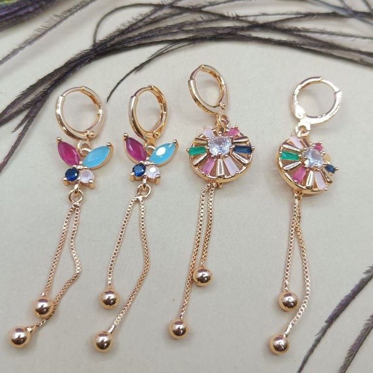 Beautiful Stone Earrings Design 4