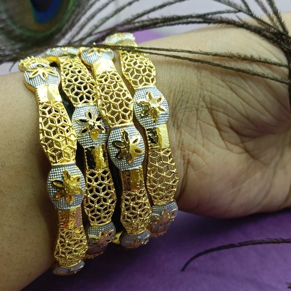 Gold Plated Bangles Design