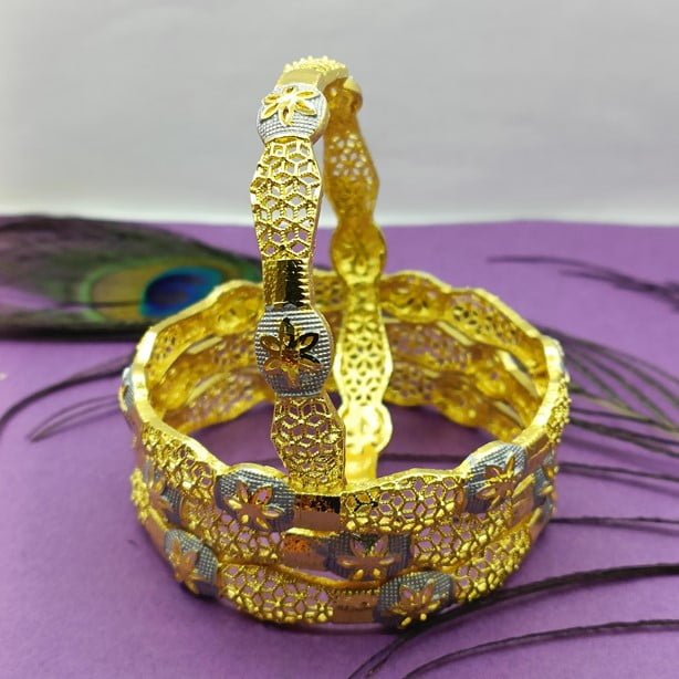 Gold Plated Bangles Design