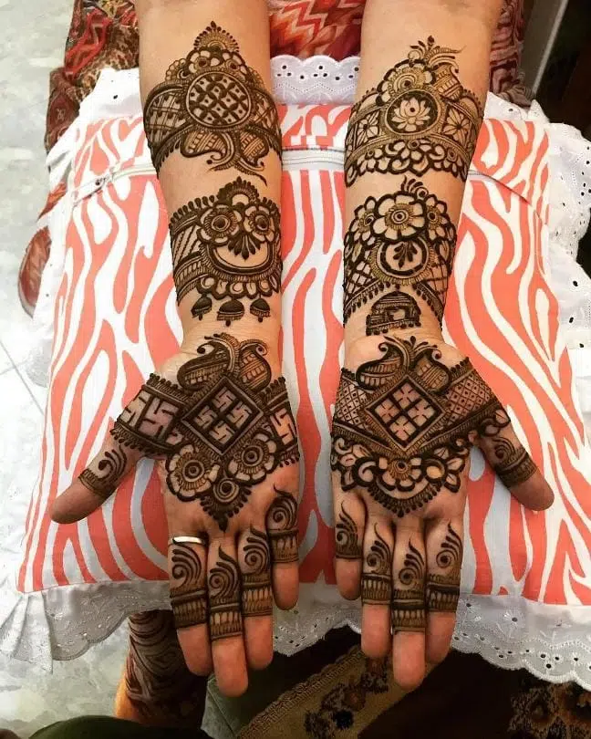 Mehndi Designs: 10 Beautiful Full Hand Mehndi Design for Bridal 7 Full Hand Mehndi Design for Bridal