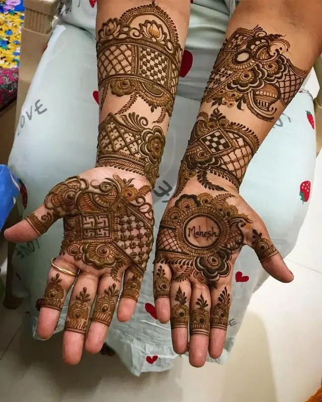 Mehndi Designs: 10 Beautiful Full Hand Mehndi Design for Bridal 6 Full Hand Mehndi Design for Bridal: