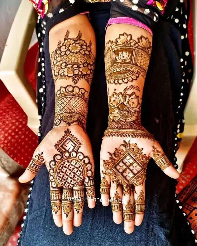 Mehndi Designs: 10 Beautiful Full Hand Mehndi Design for Bridal 13 Full Hand Mehndi Design for Bridal