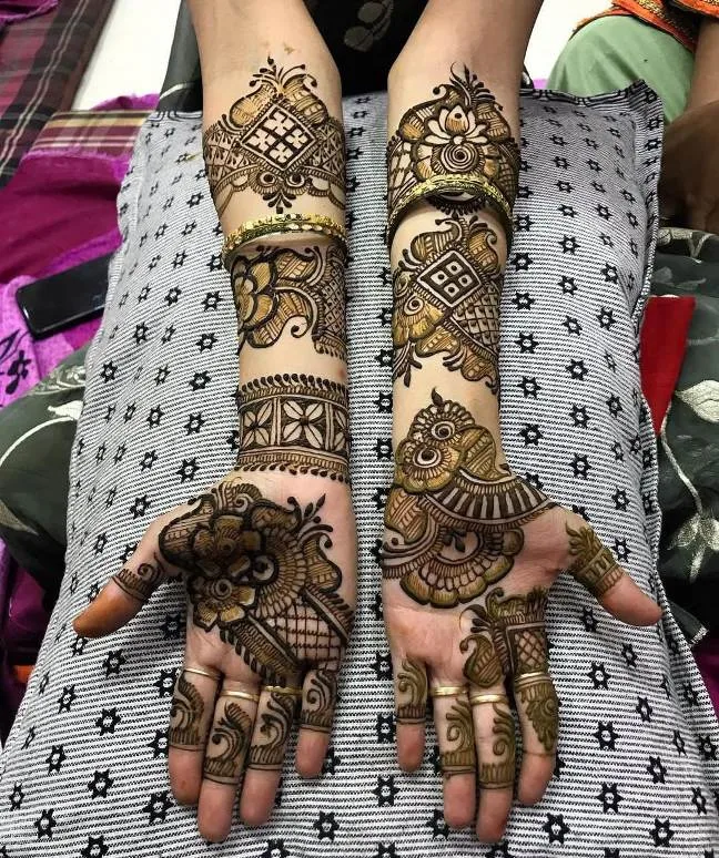Mehndi Designs: 10 Beautiful Full Hand Mehndi Design for Bridal 12 Full Hand Mehndi Design for Bridal