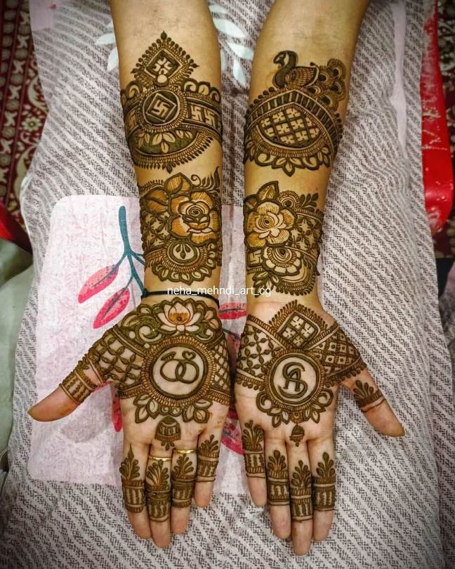 Mehndi Designs: 10 Beautiful Full Hand Mehndi Design for Bridal 8 Full Hand Mehndi Design for Bridal