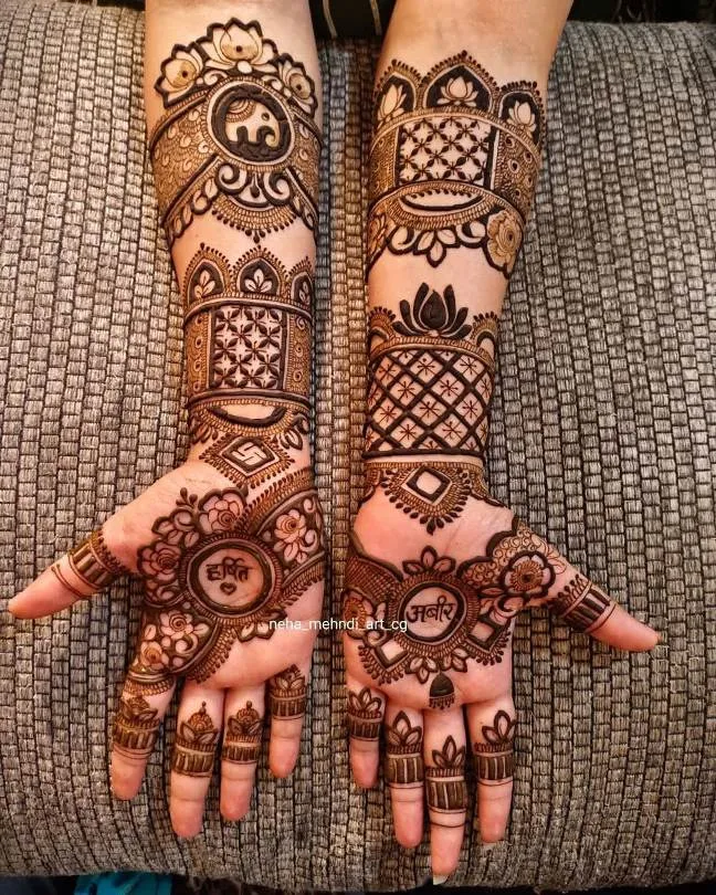 Mehndi Designs: 10 Beautiful Full Hand Mehndi Design for Bridal 9 Full Hand Mehndi Design for Bridal