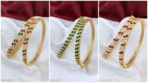 AD Stone Bangles