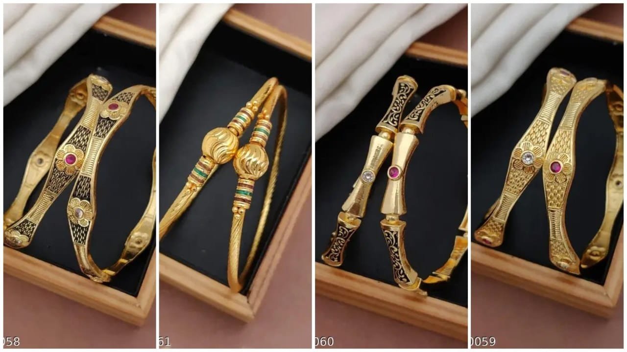 Gold-plated Bangles for Women and Girls: The Perfect Accessory for Every Occasion 4 Gold-plated Bangles for Women and Girls