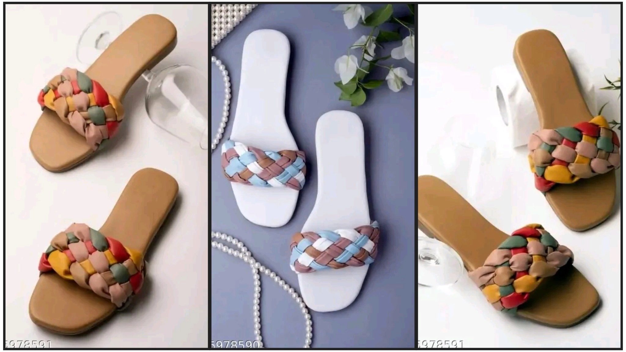 Stylish Flat Slippers for Women: Comfortable, Trendy and Affordable 4 GridArt 20250527 160639829