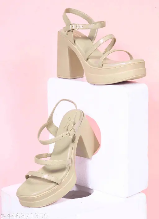 Platform Block Heels