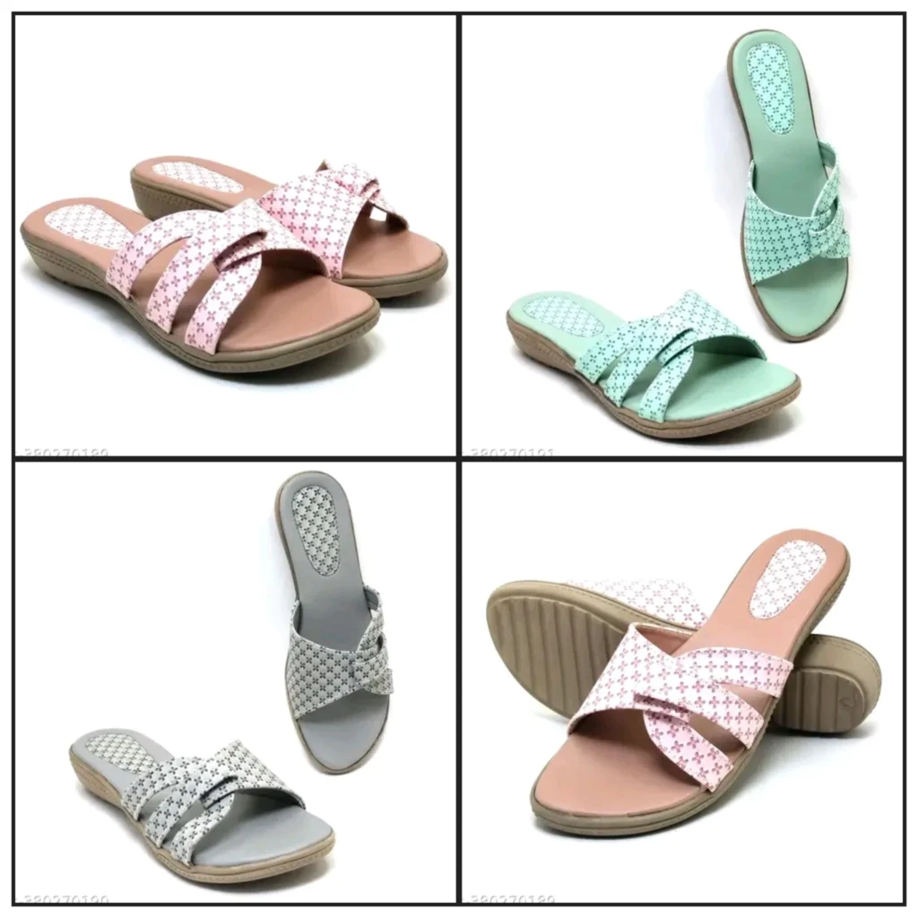 Heels Sandals : Stylish Casual Platform Heel Slipper for Women Daily Wear