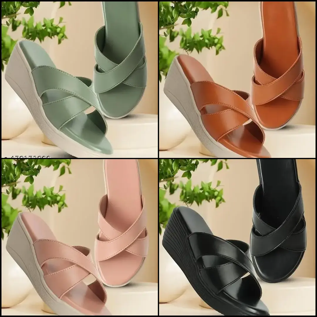 Women Platform-Heeled Sandals